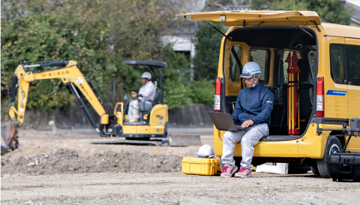 ICT建設機械セットアップ